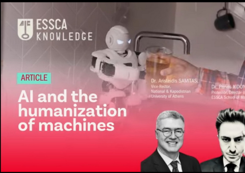 An article of ours about AI and the Humanisation of Machines just published