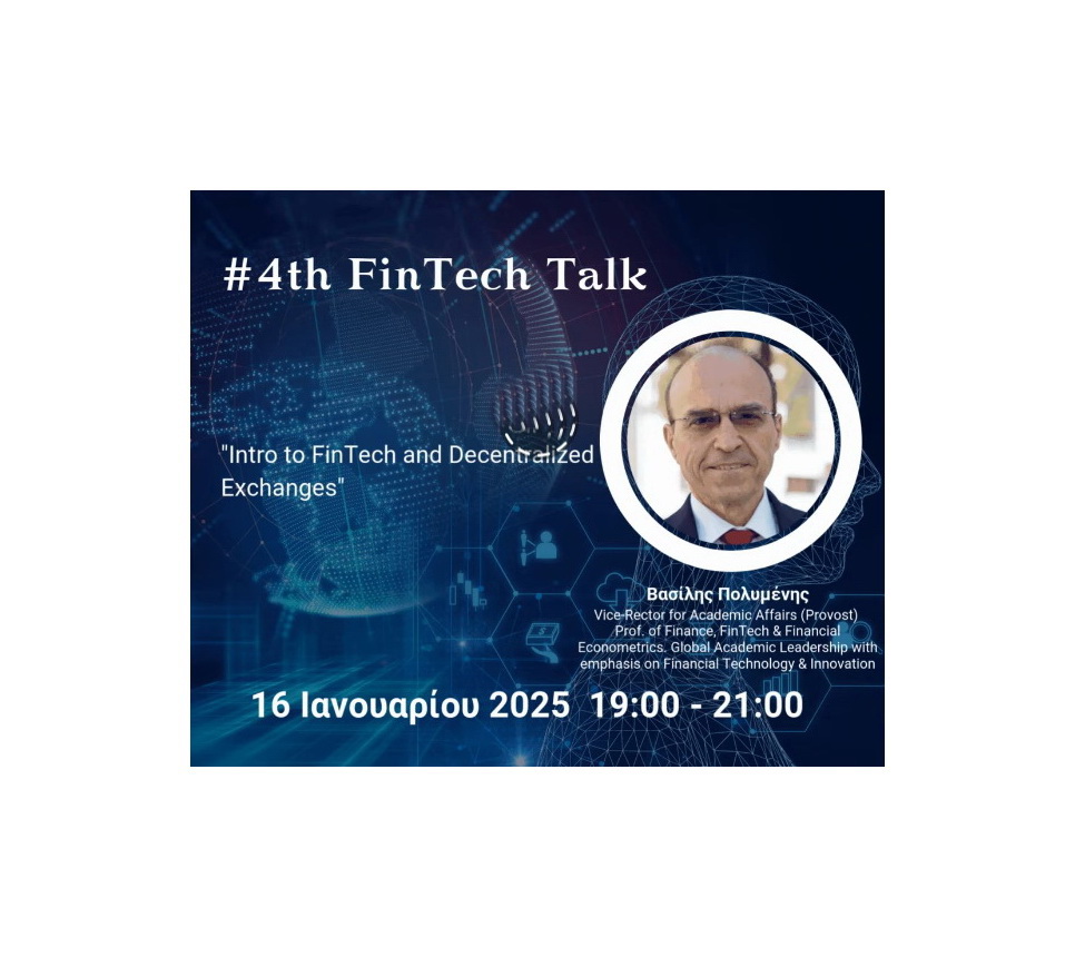 4o Fin tech Talk: Intro to FinTech and Decentralized Exchanges